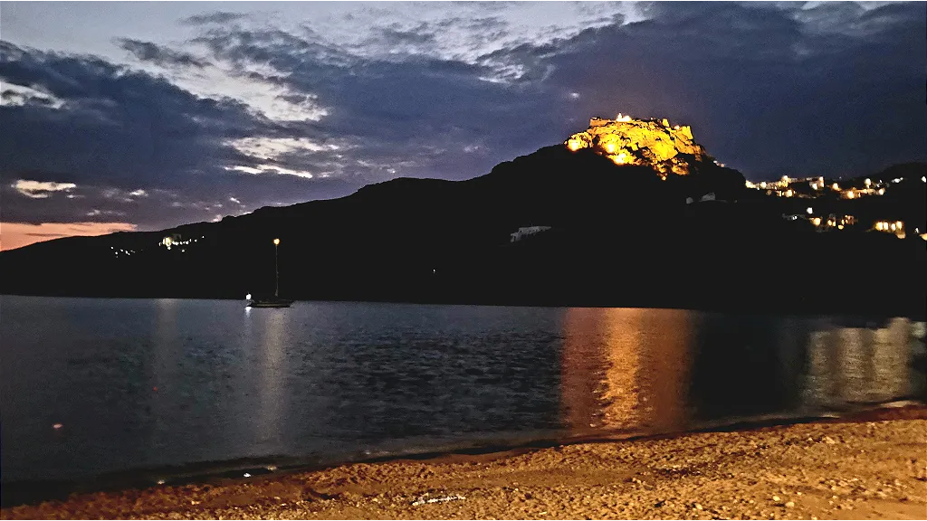 Blick von Kapsali auf Chora Kapsali - Chora