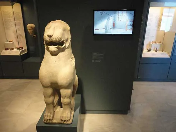 Archaischer Löwe Archaischer Löwe Paleokastro Kythira