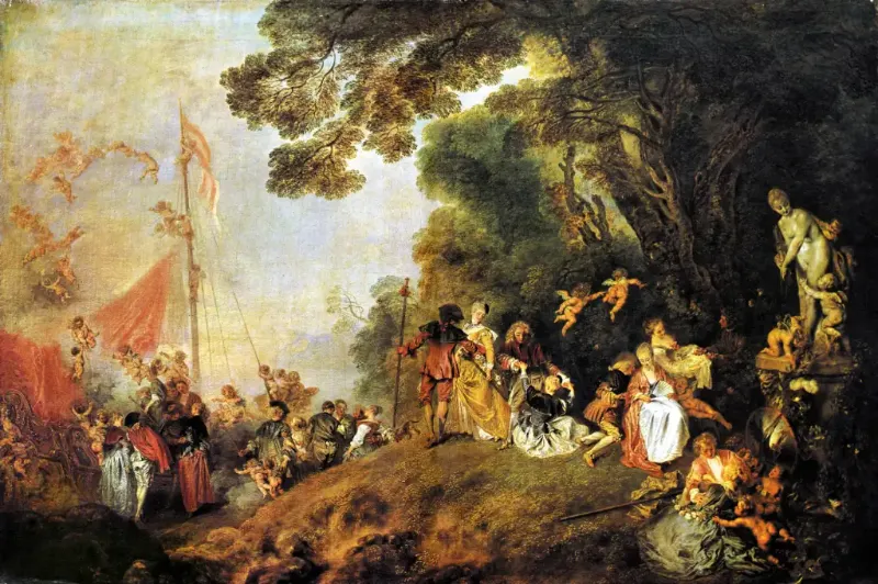 Watteau - Einschiffung nach Kythera - Blog